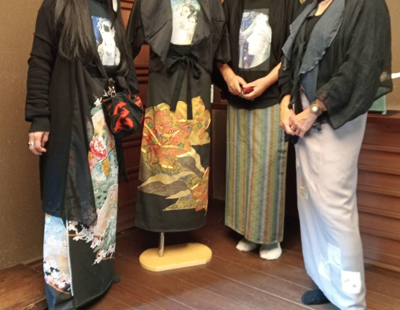 着物のリメイク品素敵です